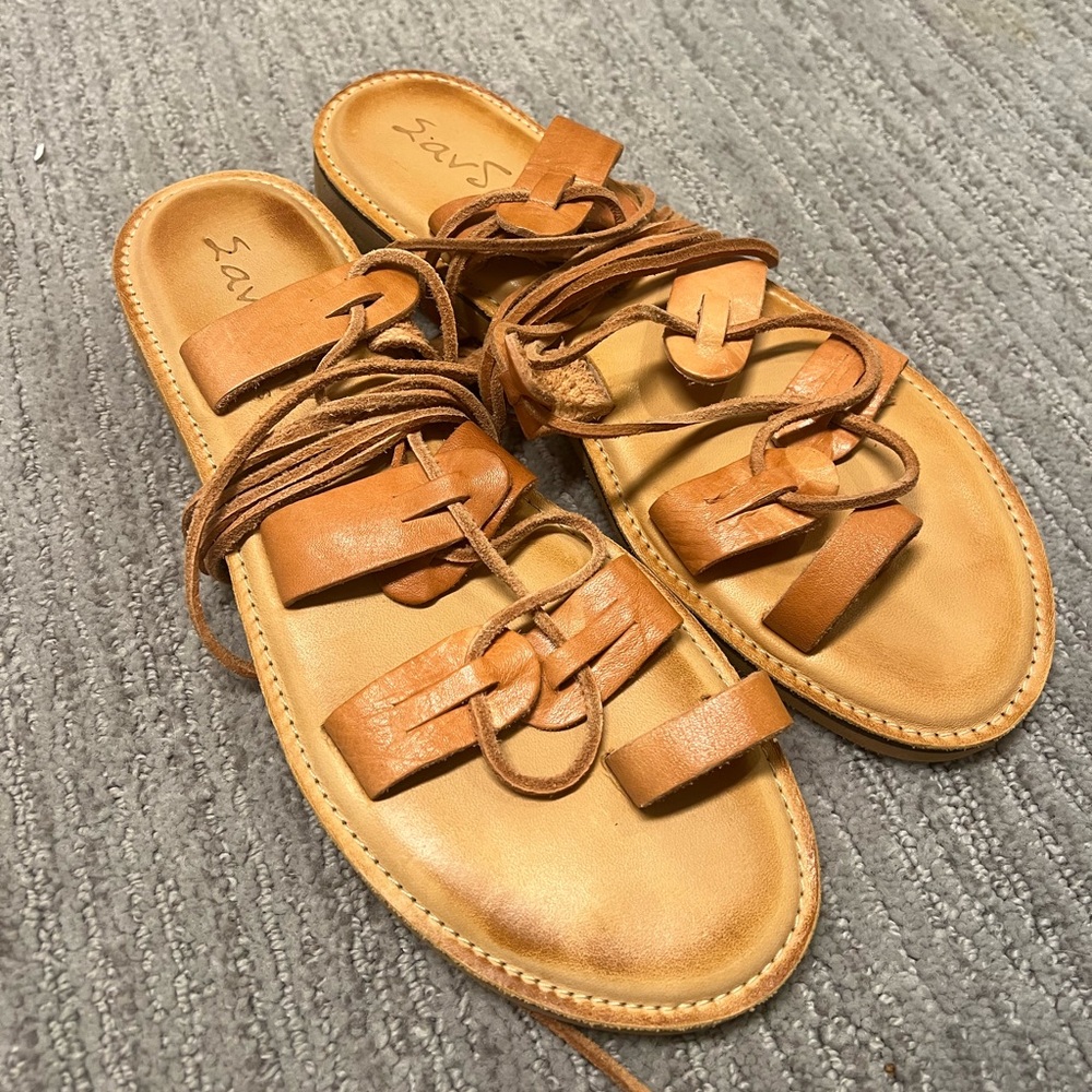 Handmade Greek leather sandals